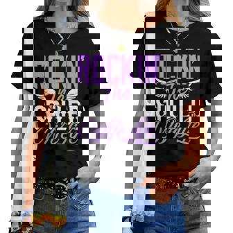 Rockin The Spoiled Wife Life Marriage Wife Women Women T-shirt - Monsterry