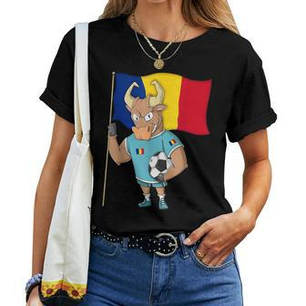 Romania Taurus Fans T-shirt Frauen - Seseable