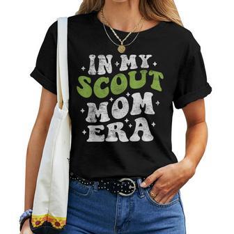 In My Scout Mom Era Scout Mom Mother's Day Groovy Women T-shirt - Thegiftio UK