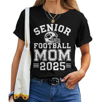 Senior Football Mom Graduation Class Of 2025 Senior 25 Women T-shirt - Thegiftio UK
