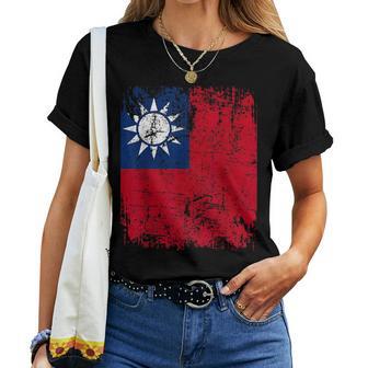 Taiwan Flag For And Women T-shirt Frauen - Geschenkecke