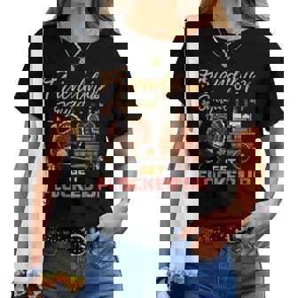 Thanksgiving Friendship Squad Get Flocked Up Match Men Women T-shirt | Mazezy