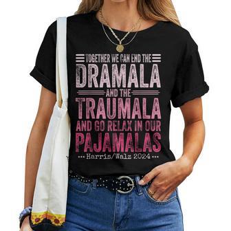 Together We Can End The Dramala And The Traumala Women Women T-shirt - Thegiftio UK