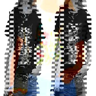 Venezuela Floresenezolanas Floresenezolana Floral Camiseta de mujer - Regaloses