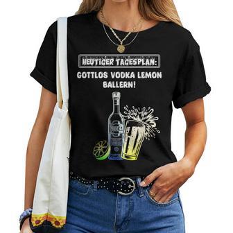 Vodkaodka Lemon Malle Party T-shirt Frauen - Geschenkecke