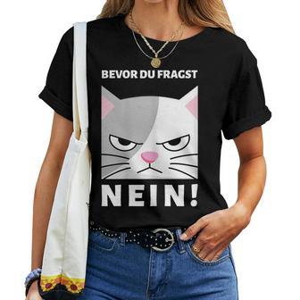 Women's Bevor Du Fragst T-shirt Frauen - Geschenkecke