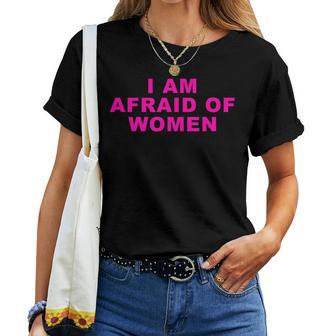 Women's Ich Habe Angst T-shirt Frauen - Geschenkecke