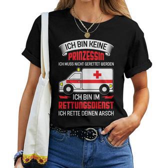 Women's Rettungsdienst Paramedic T-shirt Frauen - Geschenkecke