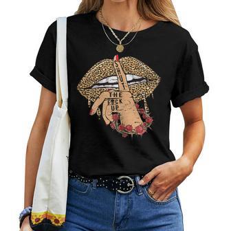 Women'sintage Retro Leo Look Tattoo Rocker Feminist T-shirt Frauen - Geschenkecke