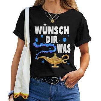 Wünsch Dir Was Für Frauen Herren Und Kinder T-shirt Frauen - Geschenkecke