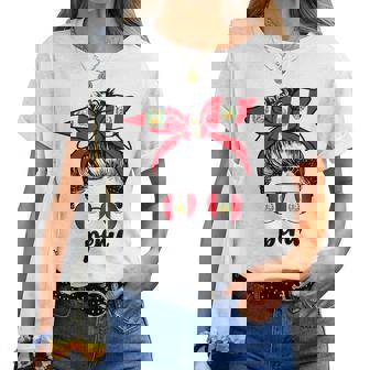 Bandera Peruana Hispana Para Es Y Niñas Camiseta de mujer - Regaloses