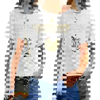 Chicken Game Dont Look At The Chicken Women T-shirt - Seseable