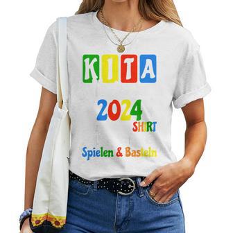 Children's Kita Abgänger 2024 Kita Geschafft 2024 Nursery Graduate 2024 T-shirt Frauen - Geschenkecke