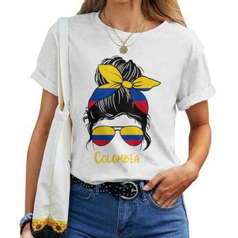 Colombiana Kolumbian Girl Colombia T-shirt Frauen - Geschenkecke