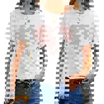 Divertido Perro Mamá Perros Amantes Mascota Diseño Es Hombres Manga Larga Camiseta de mujer - Regaloses