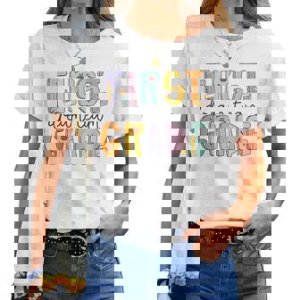 First Grade Dream Team First Day Of School Teacher Students Women T-shirt | Mazezy