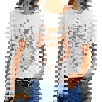 Graphique Motif Loup Pour Hommes S Enfants Manche Longue T-shirt femme - Cadeauxyz