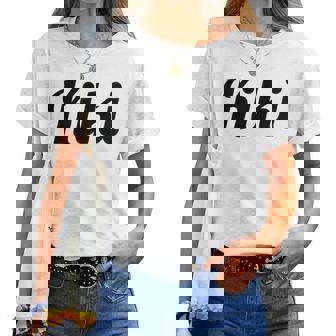 Haut Qui Dit Le Nom – Kiki – Sur Elle Mignon T-shirt femme - Cadeauxyz