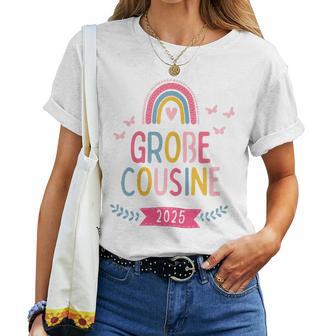 Ich Werde Große Cousin 2025 Rainbow Girls Cousin T-shirt Frauen - Geschenkecke