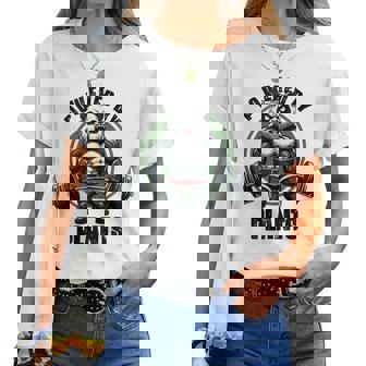 Powered By Plants Gimnasioegano Levantamiento De Pesas Gimnasio Sin Mangas Camiseta de mujer - Regaloses