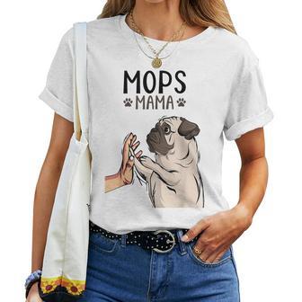 Pug Mama Dog Holder Mummy Women's T-shirt Frauen - Geschenkecke