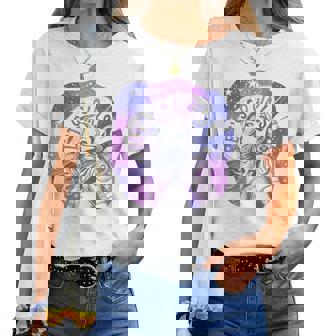 Space Desert Western Cowgirl Bachelorette Let's Go Girls Women T-shirt | Mazezy