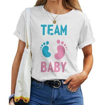 Team Baby Gender Reveal Boy Or Girl T-shirt Frauen - Geschenkecke