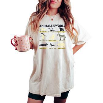 Animals Of The World Trash Panda Danger Noodle Women's Oversized Comfort T-shirt - Thegiftio UK