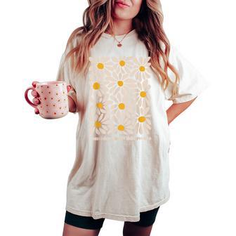 Consider The Wildflowers Retro Christian Jesus Women's Oversized Comfort T-shirt - Thegiftio UK