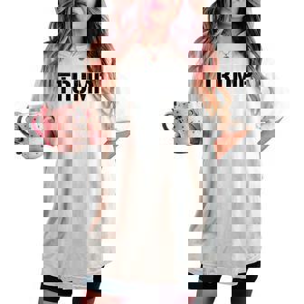 Estilo Militar De Plantilla Donald Trump 2024 Camiseta extragrande cómoda para mujer - Regaloses