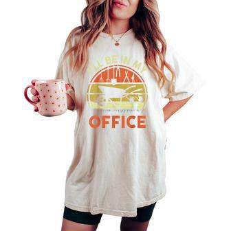 Garden- I'll Be In My Office Plant Mom Dad Women Women's Oversized Comfort T-shirt - Thegiftio UK