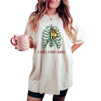 A Heart's A Heavy Burden Retro For Women Women's Oversized Comfort T-shirt - Thegiftio UK
