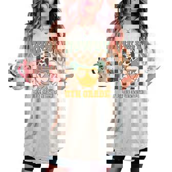 Howdy 5Th Grade Teacher Western Back To School Fifth Grade Women's Oversized Comfort T-shirt - Thegiftio