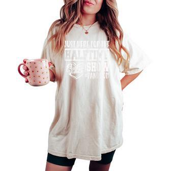 I'm Just Here For The Halftime Show Band Mom Women's Oversized Comfort T-shirt - Thegiftio UK