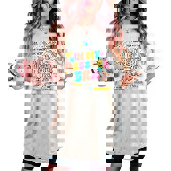 In My Maestra Era Spanish Mexican Teacher Back To School Women's Oversized Comfort T-shirt - Thegiftio