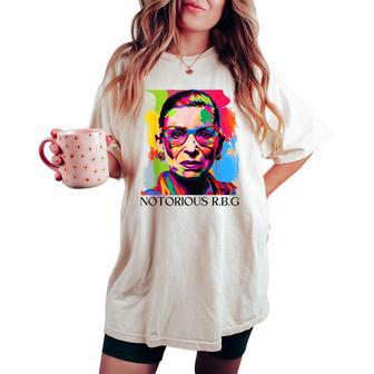 Notorious Rbg Ruth Bader Ginsburg Feminist Feminism Womens Women's Oversized Comfort T-shirt - Thegiftio UK