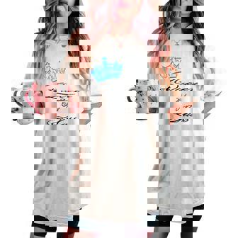 Queen Of Sass Tiara Crown Women's Oversized Comfort T-shirt - Monsterry