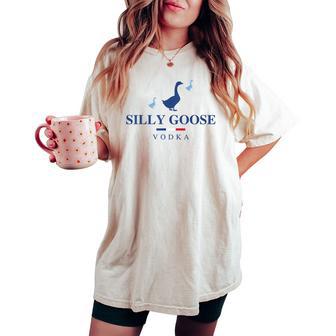 Silly Goose Vodka Women's Oversized Comfort T-shirt - Thegiftio UK