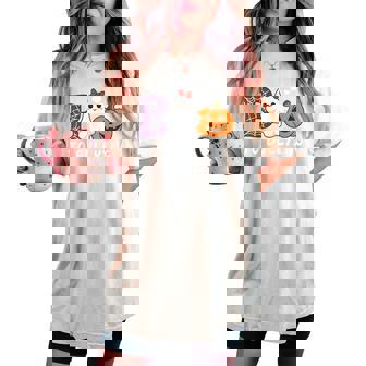 Unity Day Orange Girls Halloween Boo To Bullying Women's Oversized Comfort T-shirt | Mazezy