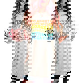 My Weight Is None Of Your Preoccupation On Back T-shirt comoda oversize da donna - Novitaregali