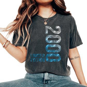 24Th Birthday 24 Years Old Vintage 2000 Women's Oversized Comfort T-Shirt - Thegiftio UK