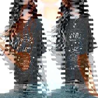 62Nd Birthday Retro Limited Edition Man Woman Vintage 1962 Women's Oversized Comfort T-Shirt - Thegiftio UK