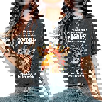 Baccalauréat Cadeau Réussite Félicitation Bac Fille Humour T-shirt oversize confortable pour femme - Cadeauxyz