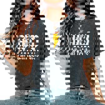Back In Class Rocks Teacher Rock Back To School Abcd Women's Oversized Comfort T-Shirt - Thegiftio
