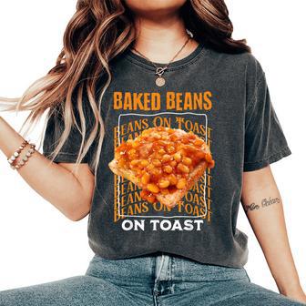 Baked Bean Costume Idea For & Beans On Toast Women's Oversized Comfort T-Shirt - Thegiftio UK