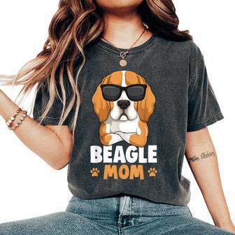 Beagle Mom Dog Mama Women Women's Oversized Comfort T-Shirt - Thegiftio UK