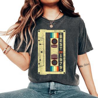 Best Of 1979 Vintage 45 Year Old 45Th Birthday Women's Oversized Comfort T-Shirt - Thegiftio UK