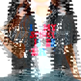 Big Sisters Kid Toddler Girls Groovy In My Spidey Sister Era Women's Oversized Comfort T-Shirt | Seseable UK