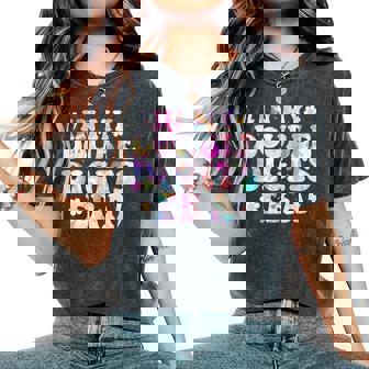 Birthday For Girls Tie Dye In My Double Digits Era Women's Oversized Comfort T-Shirt - Seseable
