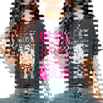 Birthday Happy Face For Girls In My Double Digits Era Women's Oversized Comfort T-Shirt - Seseable